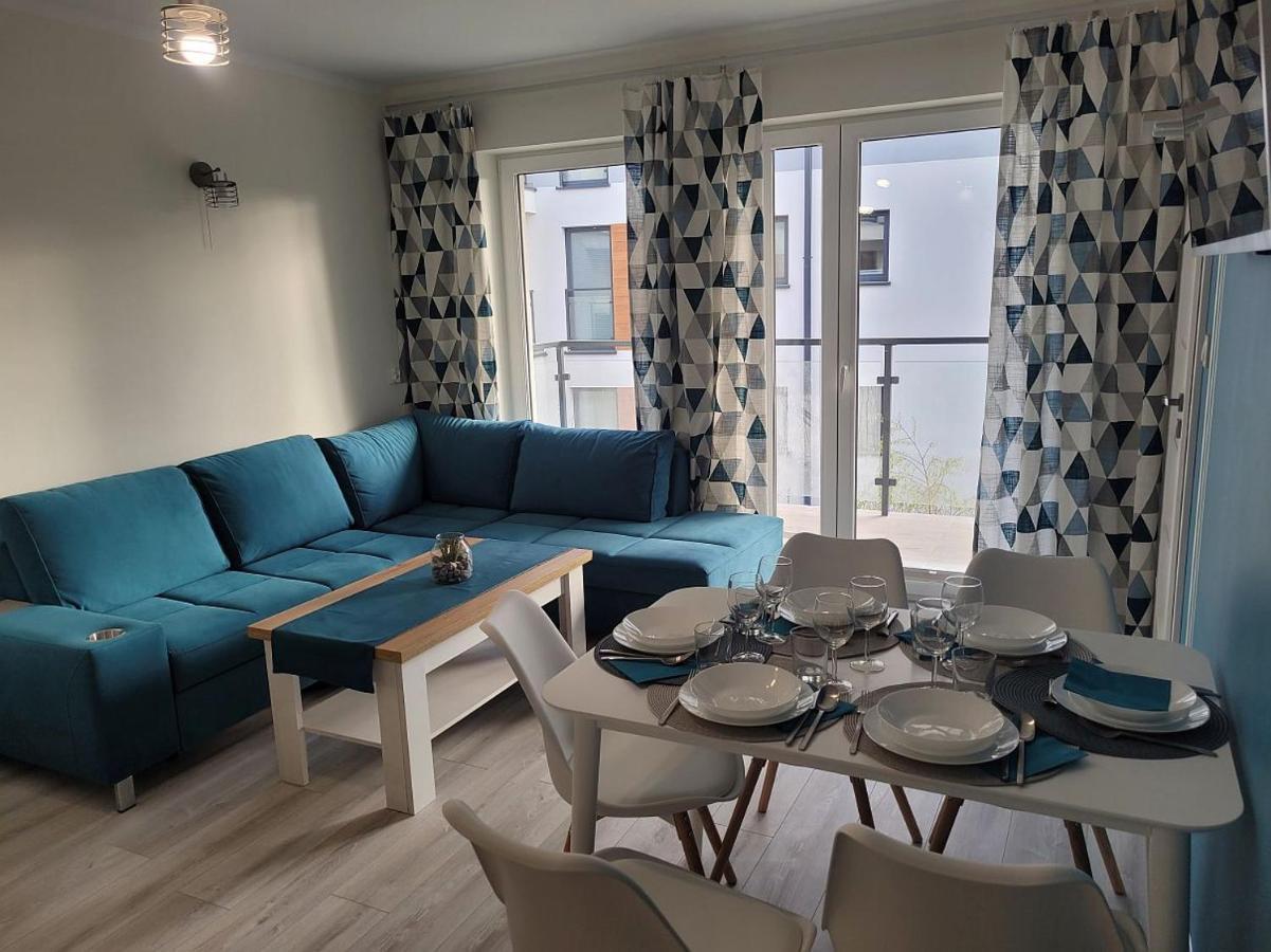 Pobierowo Baltic Apartament Turkusowy Εξωτερικό φωτογραφία