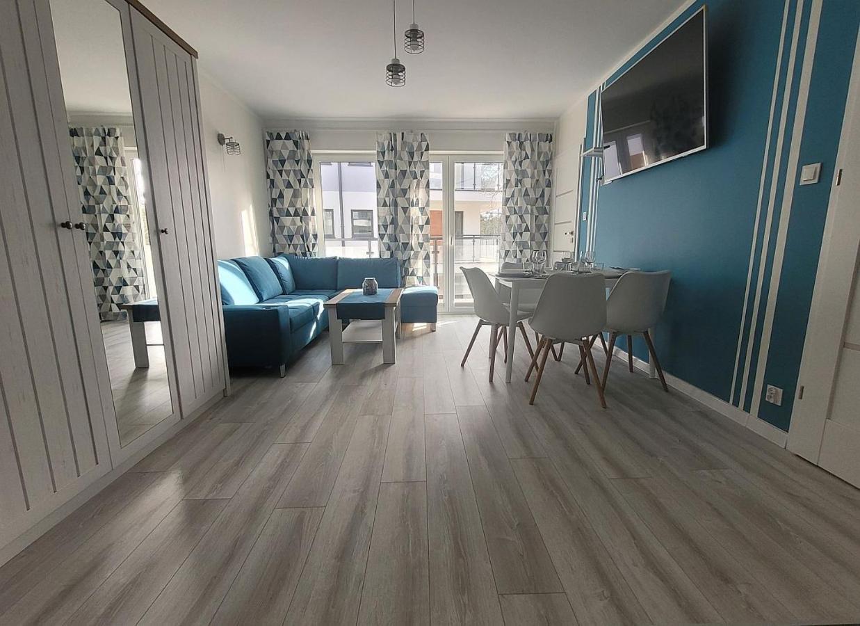 Pobierowo Baltic Apartament Turkusowy Εξωτερικό φωτογραφία