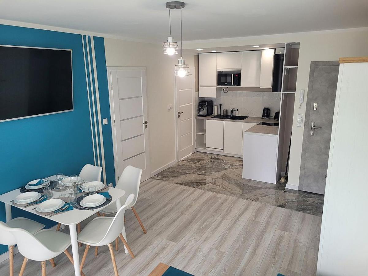 Pobierowo Baltic Apartament Turkusowy Εξωτερικό φωτογραφία