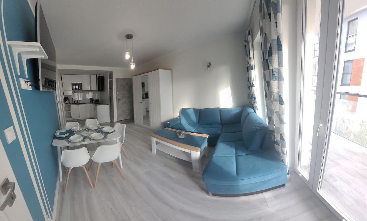 Pobierowo Baltic Apartament Turkusowy Εξωτερικό φωτογραφία