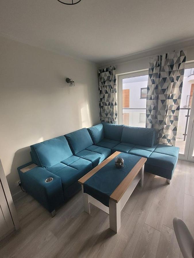 Pobierowo Baltic Apartament Turkusowy Εξωτερικό φωτογραφία