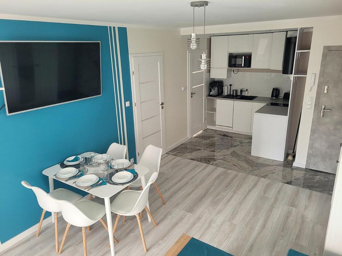 Pobierowo Baltic Apartament Turkusowy Εξωτερικό φωτογραφία