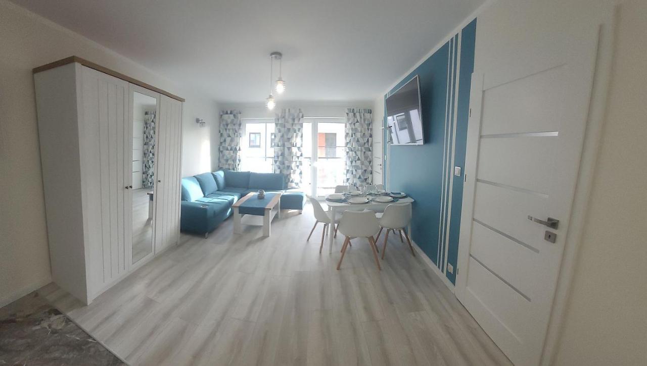Pobierowo Baltic Apartament Turkusowy Εξωτερικό φωτογραφία